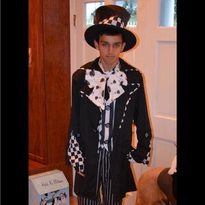 Custom made men’s mad hatter costume